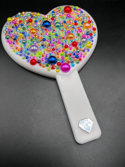 Customized hand held mirror