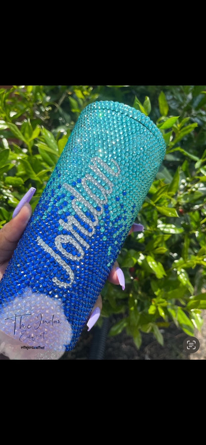 Full Bling Tumbler with Name