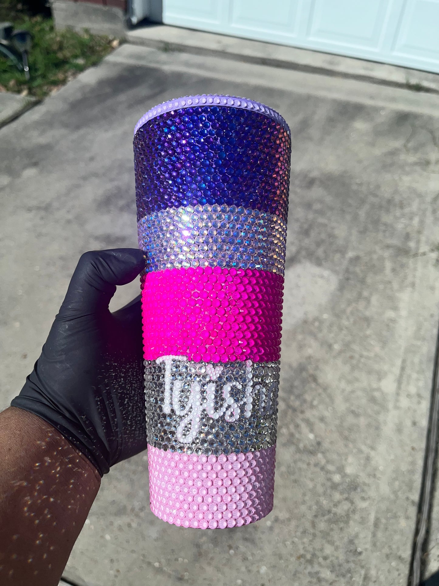 24 oz Acrylic Bling Tumbler (Authentic Starbucks)