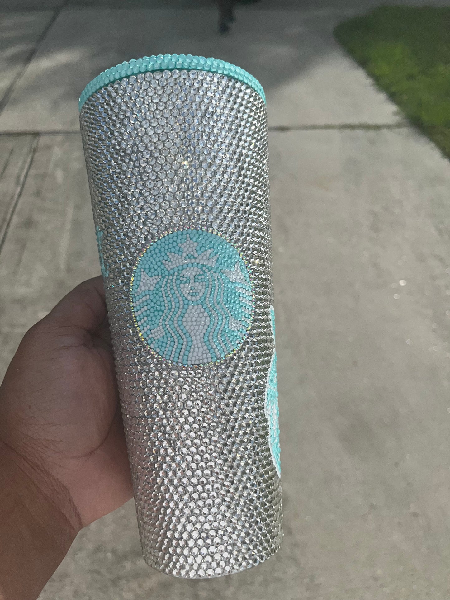 24 oz Acrylic Bling Tumbler (Authentic Starbucks)