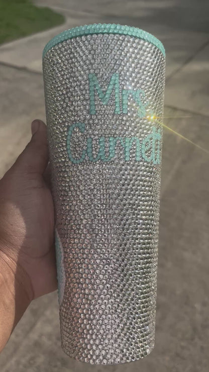 24 oz Acrylic Bling Tumbler (Authentic Starbucks)